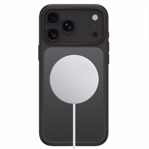 Tech-Protect MagCam MagSafe suojakuori malleille iPhone 18 Pro / 17 Pro, mattamusta ja punainen
