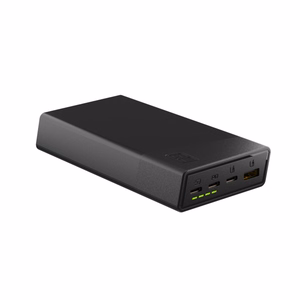 Green Cell GC PowerPlay 20S -varavirtalähde, 20 000 mAh, 22,5 W, PD, USB-C, pikalataus, Panther Black