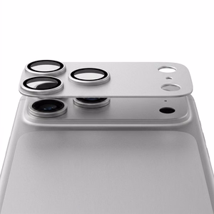 AR+AF Täysmetallinen karkaistu lasi IPHONE 17 PRO:lle hopeinen