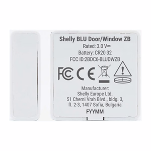 Shelly BLU ovi/ikkuna ZB Zigbee, Bluetooth anturi
