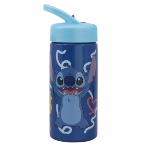 Disney Stitch Palms -juomapullo kahvalla, 410 ml