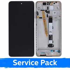 LCD-näyttö yhteensopiva Xiaomi Poco X3 Pro (X3) kehyksellä / Metal Bronze / (Service Pack)