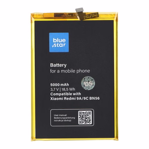 Akku Xiaomi Redmi 9A / 9C / POCO M2 Pro:lle (BN56) 5000 mAh Blue Star