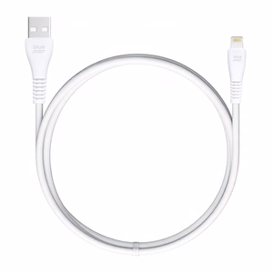 Kaapeli USB A–Lightning Blue Star 2A 12W 1 m PJ-DG5-A, valkoinen
