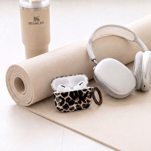 Tech-Protect Lamano case for AirPods 4 / 5 - black and brown