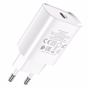 Charger Hoco N14 (1xUSB-C 20W) white