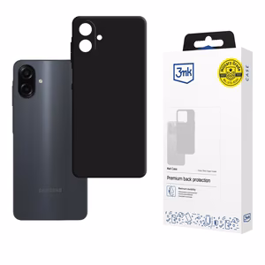 3mk Matt Case for Samsung Galaxy A07 4G - Black