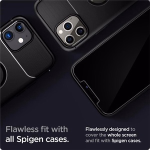 Spigen Glas.tR EZ Fit Tempered Glass for iPhone 12 / iPhone 12 Pro - 2 pcs.