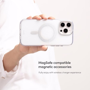 Moshi iGlaze MagSafe suojakuori iPhone 16 Pro Max -laitteelle, Sunlit Green -värinen