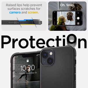 Spigen Rugged Armor Mag Case MagSafe -kotelo iPhone 14:lle - Matta musta