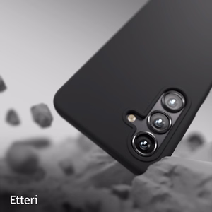 Etteri Silikoninen Suojakuori Samsung Galaxy S25:lle musta