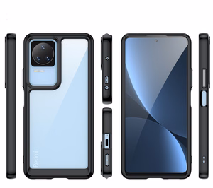 Outer Space Kotelo Xiaomi Poco F4 5G kansi joustava kehys musta