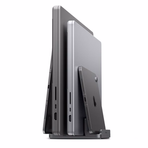 Spigen LD208S4 Desk Organizer for Laptops, Tablets, Smartphones, Keyboards - Gray