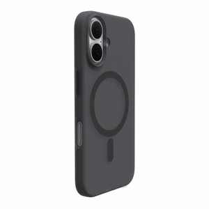 Puro Daylight MagSafe Silikoninen Suojakuori iPhone 16 Plusalle - musta