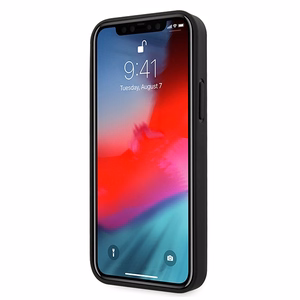 Guess GUHCP12LVSATMLRE iPhone 12 Pro Max 6.7" punainen/punainen kotelo Saffiano