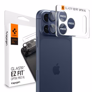 Spigen Optik Pro XL Kameran Linssilasi iPhone 17 Pro:lle - Laivastonsininen