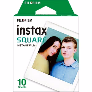 Fujifilm Instax Square – glossy instant film, 10 sheets