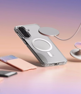 Ringke Fusion Magnetic MagSafe Suojakuori Samsung Galaxy A57 5G:lle - läpinäkyvä