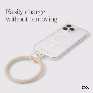 Case-Mate Phone Bangle wrist strap for smartphones, nude