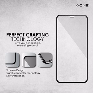 X-ONE Full Cover Extra Strong Matte - iPhone 13/13 Pro/14/16e / 17e:lle Karkaistu lasi 9H