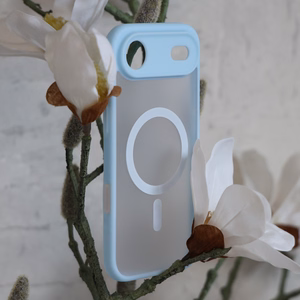 Liavec pehmeä suojakuori iPhone 17 Airille vaaleansininen