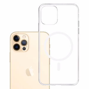 3mk Armor Magcase -suojakuori iPhone 12 Pro Max:lle - läpinäkyvä