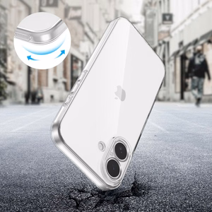Tech-Protect FlexAir Suojakuori iPhone 17:lle - läpinäkyvä