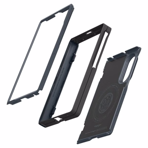 Spigen Slim Armor Pro MagSafe suojakuori Samsung Galaxy Z Fold8 -puhelimelle – tummanharmaa