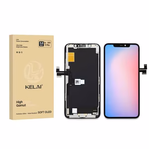 Ekranas Apple iPhone 11 Pro Max su lietimui jautriu stikliuku KELAI OLED (Removable IC)