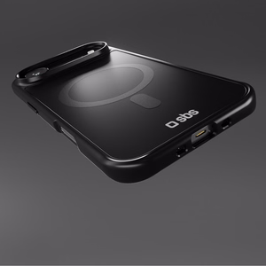 SBS Full Active Mag Suojakuori D3O-teknologialla iPhone 17 Air:lle - musta