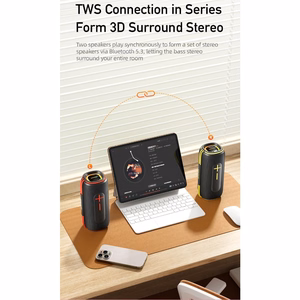 Awei KA5 20W langaton Bluetooth kannettava kaiutin musta