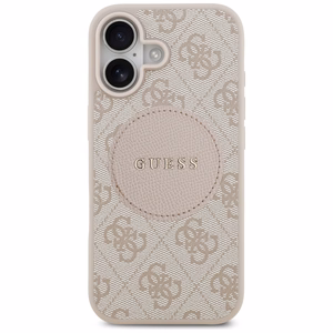 Guess 4G Circle Classic Logo MagSafe -suojakuori iPhone 17 - pinkki