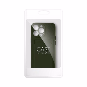 Suojakuori iPhone 15 PRO:lle Card Case vihreä