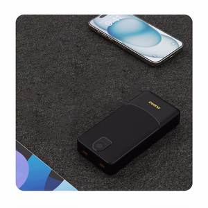 Powerbank Dudao K10Pro 2.4A 20000mAh 2 x USB-A - musta