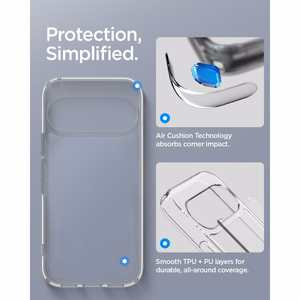 Spigen Ultra Hybrid läpinäkyvä suojakuori Google Pixel 11:lle