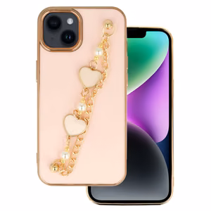 Trend Suojakuori iPhone 14 Plus:lle - design 3 - vaaleanpunainen