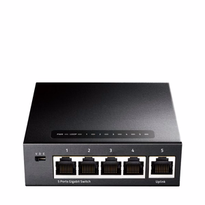 Cudy GS105 network switch Unmanaged Gigabit Ethernet (10/100/1000) Black