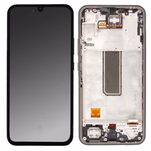 LCD näyttö Samsung A346 A34 5G 2023 kosketusnäytöllä ja kehyksellä grafiitti alkuperäinen (huoltopakkaus)
