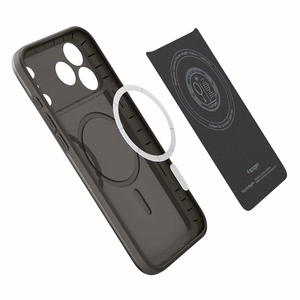 Spigen Thin Fit MagSafe -suojakuori iPhone 17 Pro / 18 Pro -malleille, grafiitti