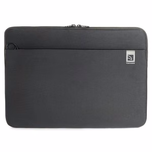Tucano Top Second Skin protective laptop sleeve for MacBook Air 15-inch (M5/M4/M3/M2/2026-2023) / MacBook Pro 15-inch / 14-inch and 13-inch laptops, black
