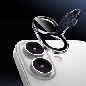 Tech-Protect Cam Fit+ kameran suojus iPhone 17:lle - kirkas