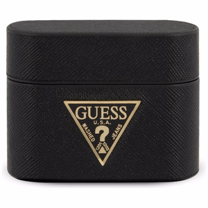 Guess Saffiano -suojakuori AirPods Prolle, musta