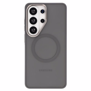 Liavec Soft Case Metal Frame Samsung Galaxy S26 Ultra:lle harmaa