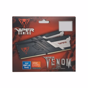 Patriot Viper Venom AMD DDR5 -keskusmuisti, 32 GB (2 × 16 GB), 6000 MHz, CL28, EXPO, VV532G60C28AK