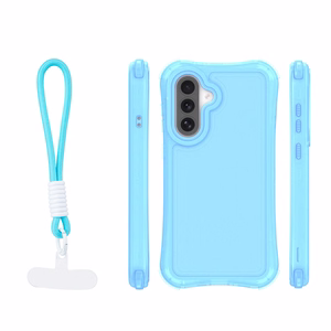 Safepop suojakuori hihnalla Samsung Galaxy A57 5G sininen
