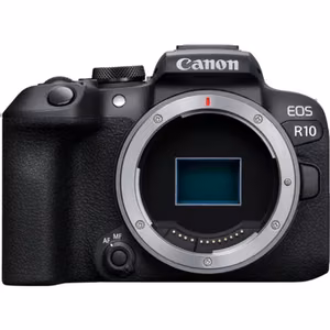 Canon D.CAM EOS R10 Mirrorless Camera Body Megapixel 24.2 MP Image stabilizer ISO sensitivity (max) 32000 Wi-Fi Video recording Manual CMOS Black