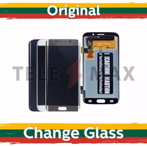 LCD-näyttö yhteensopiva Samsung G925 S6 Edge kultainen (Uusittu: Telemax)