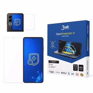 Nubia Flip 2 – 3mk SilverProtection+ Folded Edition puhelimen näytönsuoja