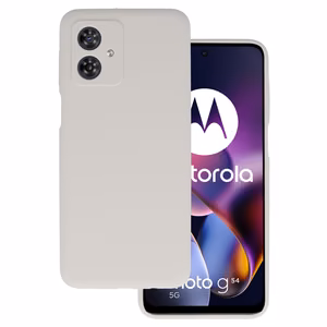 Silicone Lite Suojakuori Motorola Moto G54 5G:lle - titaani