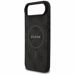 Guess 4G Ring Classic Logo MagSafe Suojakuori iPhone 17 Air:lle - Musta